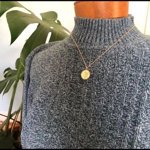 18k Gold Filled Coin Necklace